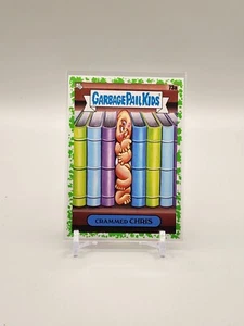 Crammed CHRIS 2022 Topps Garbage Pail Kids Book Worms #73a Booger Green - Picture 1 of 2