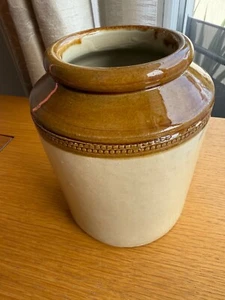 Vintage Doulton Lambeth Jar Glazed Stoneware Jar 20cm H - Foto 1 di 6