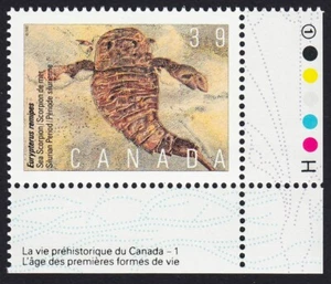 PREHISTORIC AGE OF PRIMITIVE LIFE = Canada 1990 #1280 MNH LR Stamp w/Color ID - Picture 1 of 1