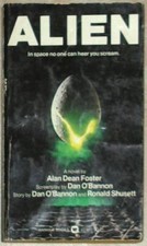 ALIEN ~ IN SPACE NO ONE CAN HEAR YOU SCREAM!! Alan Dean Foster 1at PRINT 1979 PB