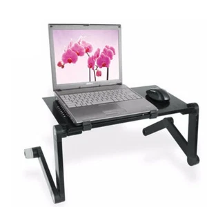 Ergonomic Design Laptop Desk Sofa Stand Adjustable Folding Bed Tabel Couch Floor - Picture 1 of 12