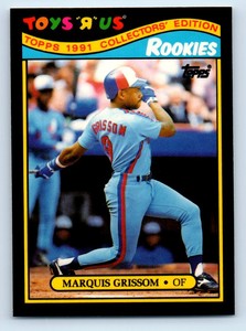 1991 Topps Toys"R"Us Rookies Baseball #9 Marquis Grissom   Montreal Expos