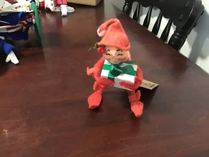 Annalee Elf 1994 con regalo - Imagen 1 de 2