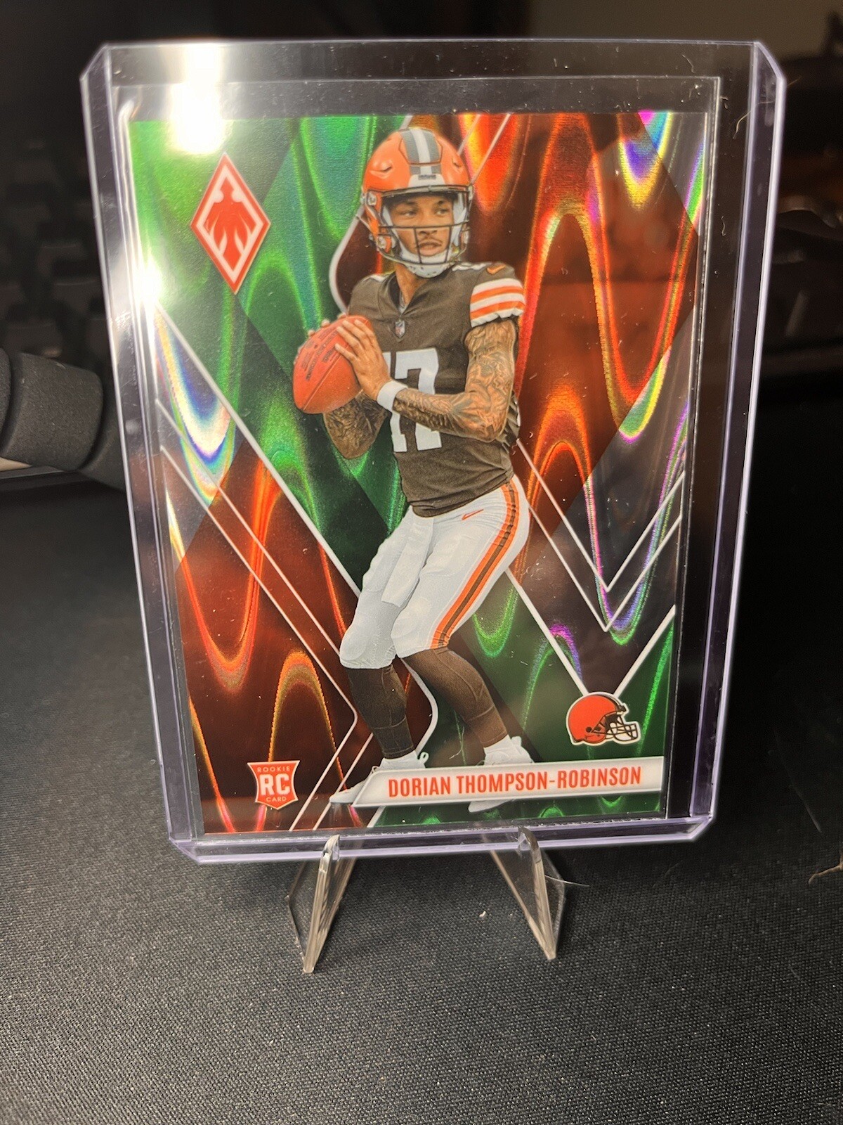 2023 Panini Phoenix - Rookies Green #124 Dorian Thompson-Robinson 24/25 (RC)