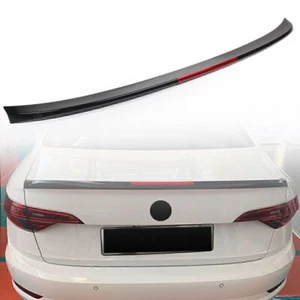 For Volkswagen VW Sagitar Jetta 2019 Rear Tail Trunk Spoiler Wing ABS Black Car - Picture 1 of 12