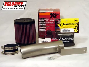 Honda TRX450r 06-14 Velocity Intake Kit K&N Performance Air Filter & Outerwears - Picture 1 of 2