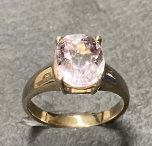 Anillo de oro Kunzit 375er Harry Ivens talla 57 - Imagen 1 de 11