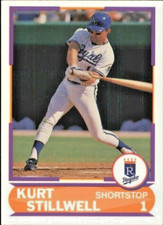1989 Score Young Superstars #42 Kurt Stillwell SS  Kansas City Royals  FREE ship