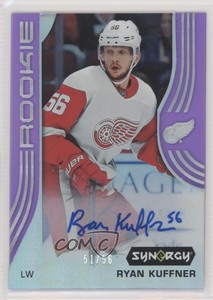 2019-20 Upper Deck Synergy Rookies Purple /56 Ryan Kuffner #59 Rookie Auto RC