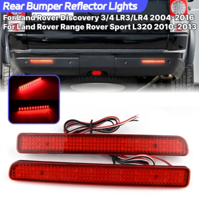 Luz reflectora de parachoques trasero roja para Land Rover Discovery 3/4 LR3/LR4 2004-2016 Foto 1 de 4