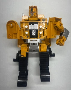 Gelber Trafo Titan Bagger Spielzeug - Bild 1 von 2