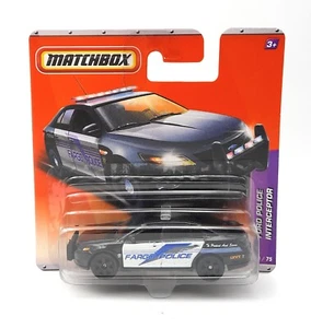 Matchbox Superfast Ford Police Interceptor. #49/2011. short blister - Picture 1 of 1