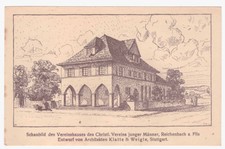 AK Reichenbach --Vereinshaus-- um 1920