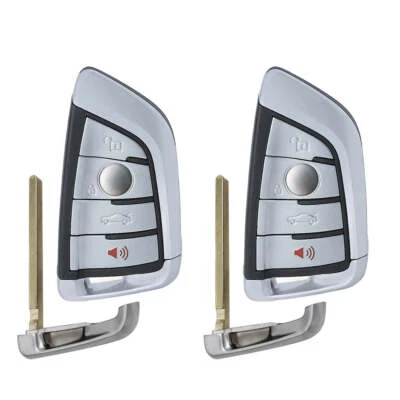 2 llaves de repuesto Smart Fob para BMW X5 X6 2014 2015 2016 2017 2018 NBGIDGNG1 Foto 1 de 4