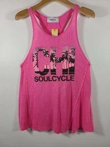 Canotta donna Soulcycle / NIKE, Roxy nuova con etichette con riempimento palmo CHI, taglia M. $56 - rosa - Foto 1 di 4