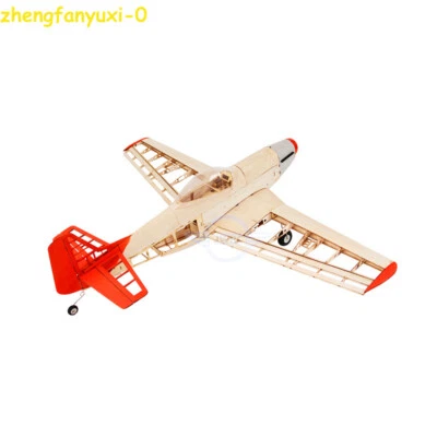 RC Model P51 Airplane Laser Cut Plane Balsa Wood Kit Skin Hardware Accessories - Image 1 of 4