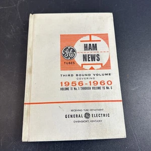 Vintage 1956-1960 GE TUBES HAM NEWS Oprawiony tom 11 nr 1 Thru tom 15 nr 6 - Zdjęcie 1 z 7