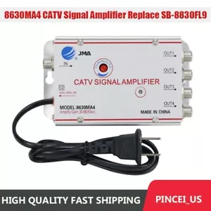 8630MA4 Amplificatore di segnale CATV onde terrestri segnale digitale cablato potenziato - Foto 1 di 8