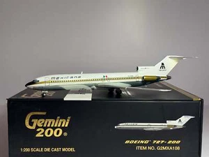 Gemini Jets 1:200 Mexicana Boeing 727-200 XA-DUK "Cozumel" G2MXA108 - Picture 1 of 2