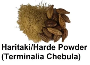 Haritaki/Harde Pulver (Terminalia Chebula) Pulver, 100% pflanzlich & rein 400 Gramm - Bild 1 von 2