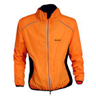 WOSAWE Team Cycling Jacket Long Sleeve Jersey Windbreaker Hi-Viz Wind Coat S-3XL