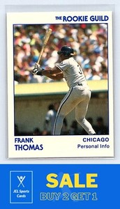 1991 Star The Rookie Guild Promotion #43 Frank Thomas