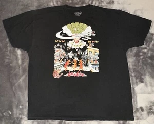 Green Day Dookie Album T-Shirt Men’s Size 2X Black Cover Graphic Rock Tee Y2K - Picture 1 of 7