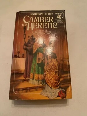 1985 The Chamber Heretic by Katherine Kurtz Del Rey Paperback Foto 1 de 4