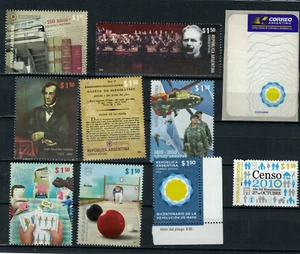 Argentina (2010). Nice selection of MNH stamp. Excellent condition - Picture 1 of 1