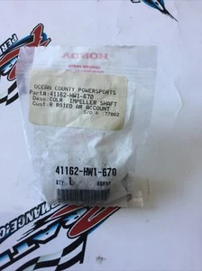 NEW OEM HONDA AQUATRAX 41162-HW1-670 IMPELLER SHAFT COLLAR - Bild 1 von 2