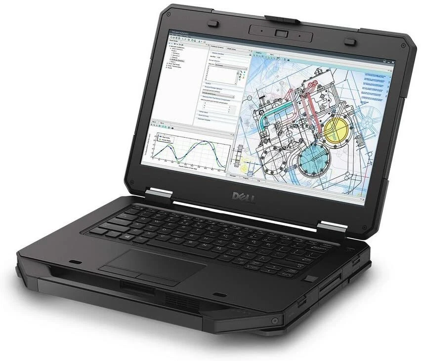 DELL 5414 Latitude Rugged Notebook Core i7-6600U 16GB RAM 256GB Touchscreen - Bild 1 von 1