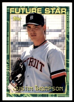 Béisbol Topps 1994 #313 Justin Thompson novato Foto 1 de 2