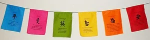 Rainbow Affirmation Bunting - Made in Indonesia - LAST FEW - Picture 1 of 7
