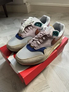 Nike Air Max 1 '87 PRM Grano/Naranja Resistente/Niebla Ciruela - Talla UK11 - Imagen 1 de 11