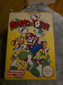 Mario & Yoshi NES Spiel Nintendo 1992, komplett mit Box, Handbuch und Schuber