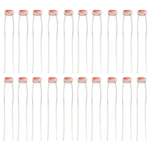 20 Pezzi Fotoresistore GL5537 Fotoresistori Fotodipendente dalla Luce - Foto 1 di 12