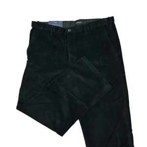 Croft and Barrow Cordhose Herren 40 x 32 schwarz bequem vorne flach neu mit Etikett - Bild 1 von 10