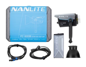 Nanlite FC-500B 2700K-6500K Bi-Couleur LED Monolight Bowens Compatible IOS.Android - Photo 1 sur 8