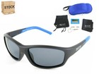 Posten 115x DUCO polarisierte Kinder Sonnenbrille 100% UV400 schwarz blau 5-12 J