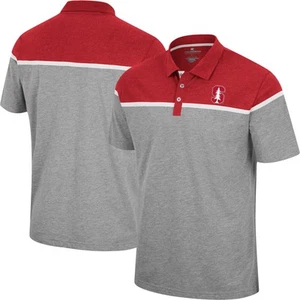 Herren Colosseum meliert grau Stanford Cardinal Chamberlain Polo - Bild 1 von 3