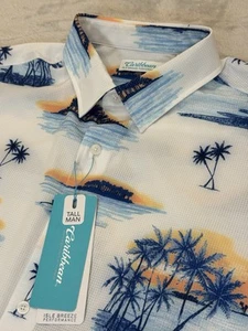 Caribbean Roundtree & Yorke Shirt XLT Neu mit Etikett Isle Breeze Performance UVP 79,50 - Bild 1 von 9