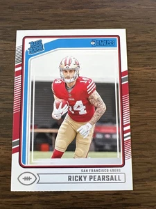 2024 Panini Donruss Ricky Pearsall #318 Rated Rookie RC San Francisco 49Ers - Picture 1 of 2