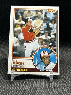 1983 Topps Baseball Cal Ripken Jr. #163 Baltimore Orioles HOF QUASE PERFEITO ESTADO 2º Ano - Imagem 1 de 2