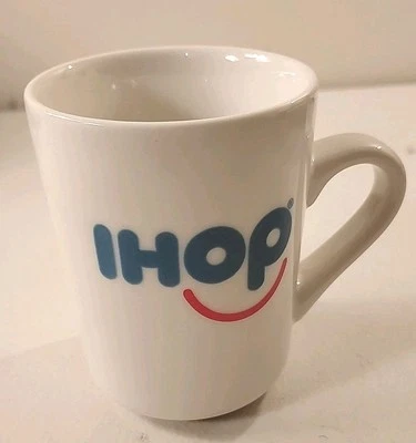 Lot Of 6 New Ceramic IHOP Smiley Restaurant Coffee Mugs 8 Oz By Tuxton