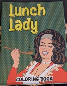 Lunch Lady Coloring Book - Picture 1 of 2