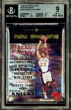 1999-00 UPPER DECK NOW SHOWING Foil #NS18 MARCUS CAMBY BGS 9 POP1 VERY RARE!!!