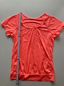 T-Shirt, Sportshirt, H&M Sport, Gr. S, Orange - Bild 1 von 3