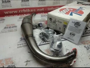 Marmitta Aprilia Rs 50 Af1 Minarelli P6 P4 Rv3 Rv4 Stesino Tubone Motron Nuova - Imagen 1 de 1
