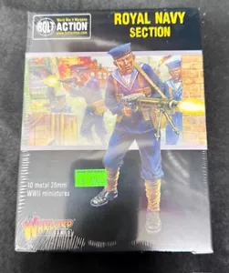 Warlord Games Bolt Action 402211006 Royal Navy Section (British) WWII Sailors - Picture 1 of 5