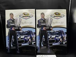 Jimmie Johnson 2013 NASCAR Sprint Cup Championship Awards Programs RARE - Picture 1 of 4